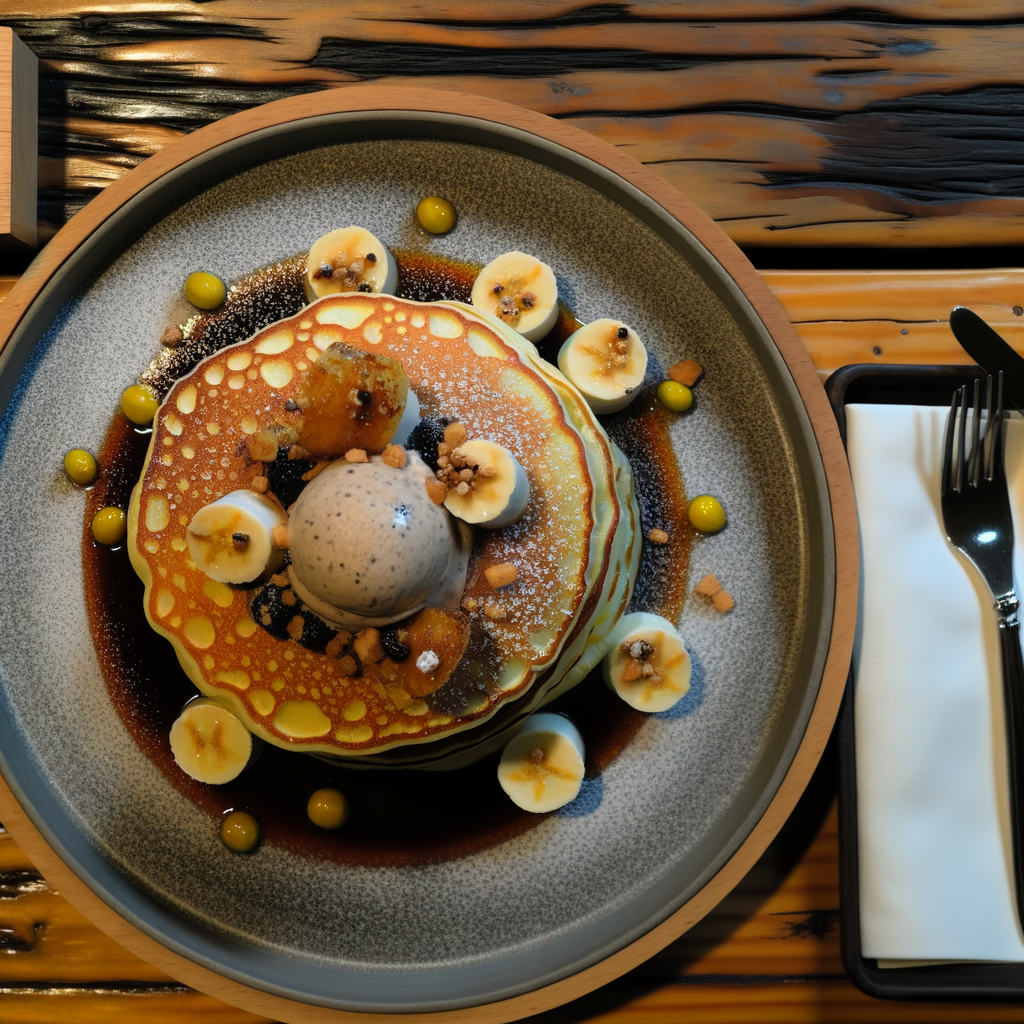 Pancakes from the Red Brick Warehouse